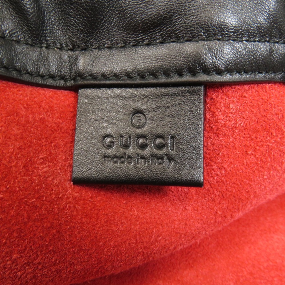 Gucci Drawstring Backpack Leather - image 6